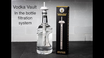 Filter your alcohol using Vodka vault for a better experience