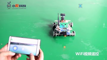 麥克納姆輪 全向輪 WiFi視頻智慧小車機器人Master Robot