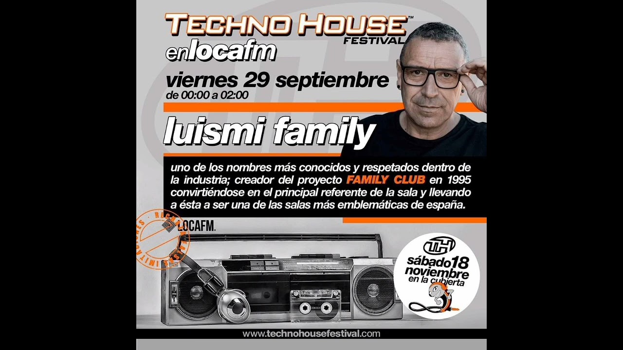 Techno House Festival Luismi 29-9-23 Loca Fm In Sessións