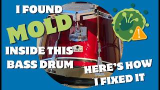 I Found MOLD Inside This Bass Drum… Here’s How I Fixed It