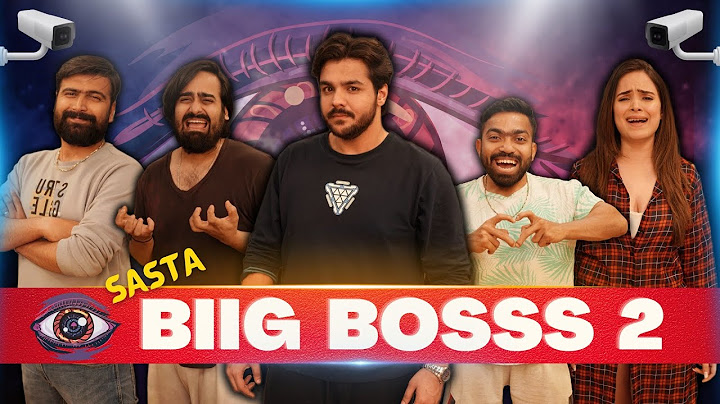 Sasta Biig Bosss 2 | Parody | Ashish Chanchlani