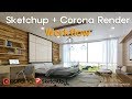 Sketchup+Corona Render Workflow