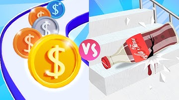 Money Shoot Run VS fragile Roll 3d - All Levels SpeedRun Gameplay Android iOS Ep2 #gaming 