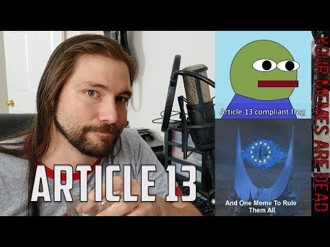 The End of The Internet (Article 13, Meme Ban) | Mike The Music Snob Reacts