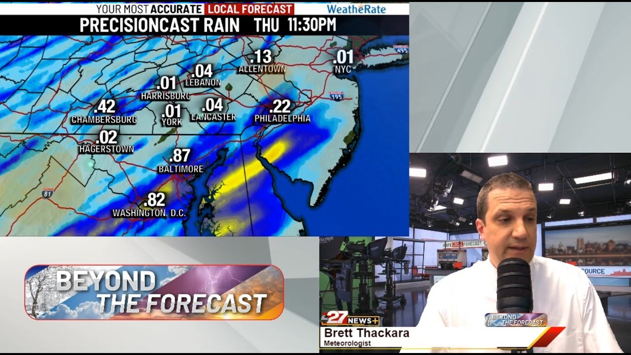 Beyond The Forecast: Some rain in the cards tomorrow, but how much ...