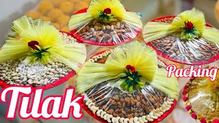 Dry fruit packing for Tilak / wedding / godbharai rasasm @KuchiLove