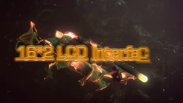 16 *2 lcd interface with 8051