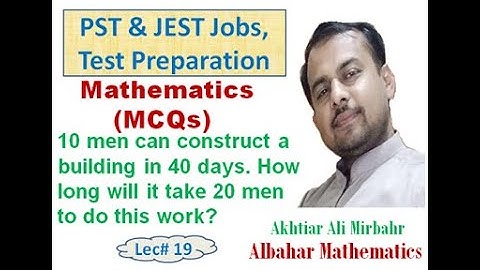 PST & JEST Jobs, Test Preparation, Basic Mathematics || Ratio and Proportion