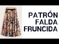 Forma Correcta de Trazar una Falda Fruncida/Patronaje Femenino