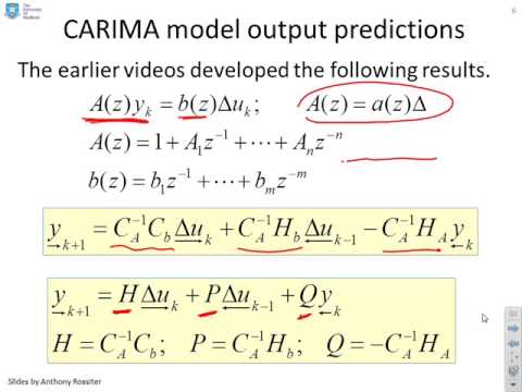 Model Predictive Control  16 - MATLAB code for prediction