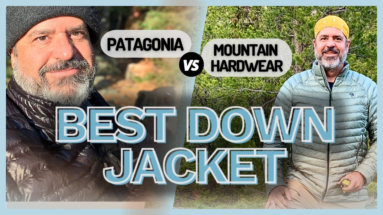 BEST Backpacking Down Jackets of 2025 | Patagonia vs Mountain Hardwear (tested!)