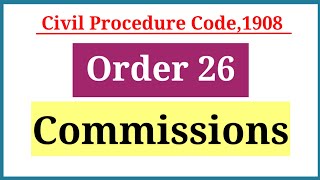 Download lagu Order-26 || Commissions || Civil Procedure Code,1908 || Handwritten notes || Law || procedural Law