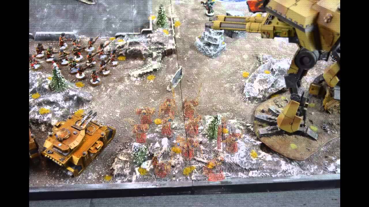 Warhammer 40k Stop Motion Battle Report Season 1 Final Chaos vs the ...