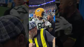 Chill guy getting a chill touchdown