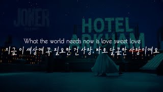 Tom Jones - What The World Needs Now Is Love Joker: Folie À Deux Ost 