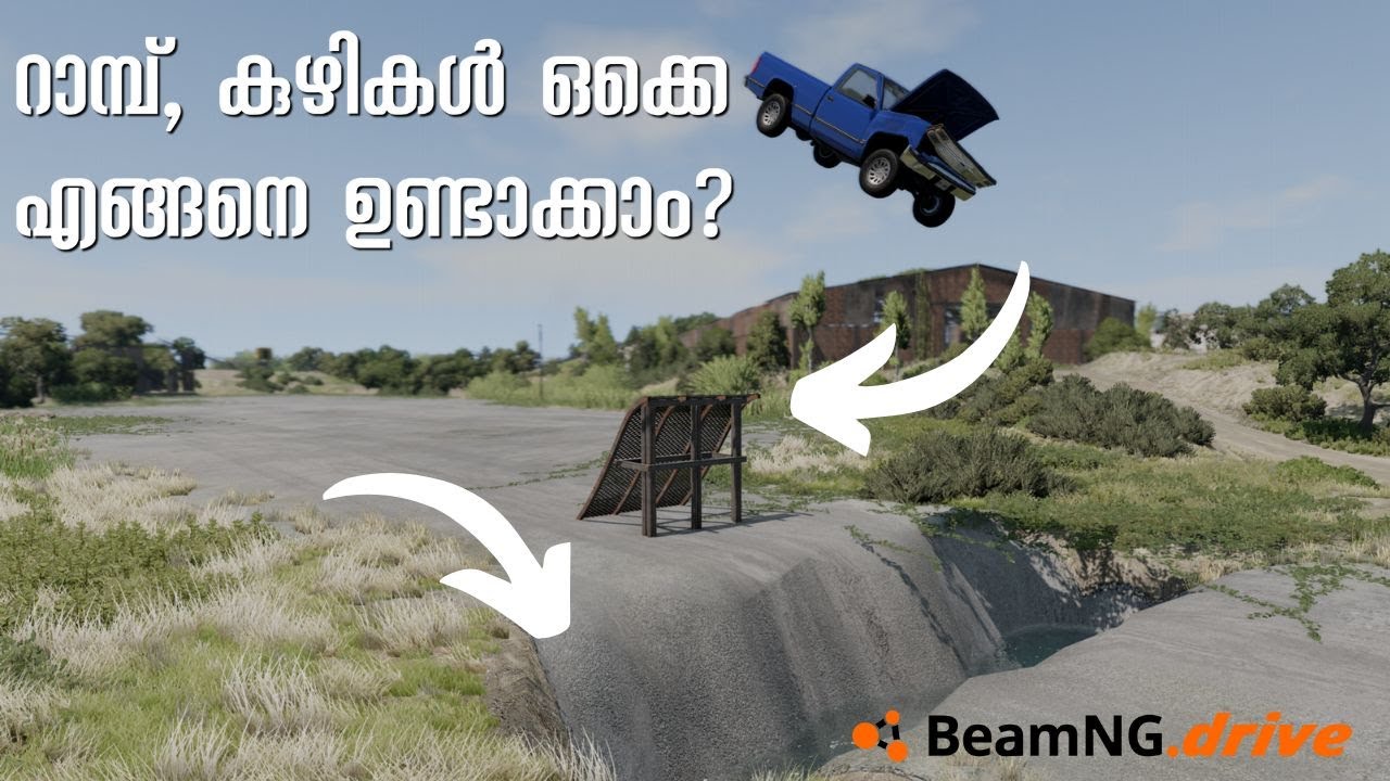 Loading Ramp Beamng How To Make Ramps & Broken Roads In BeamNG Drive | Beginner Tutorial ...