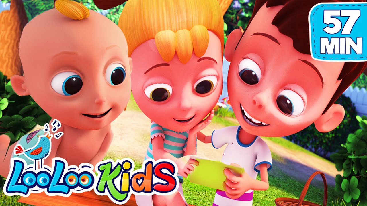 A-Tisket, A-Tasket- The BEST SONGS for Kids | LooLoo Kids