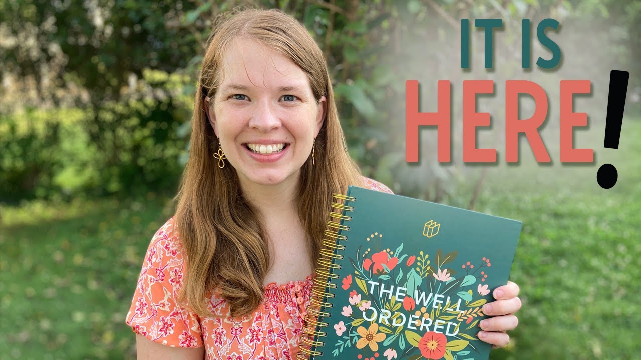 New Homeschool Planner 2023/2024 | The Well Ordered Homeschool Planner ...