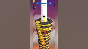 stackball gameplay #shorts #shortsyoutube #stackball