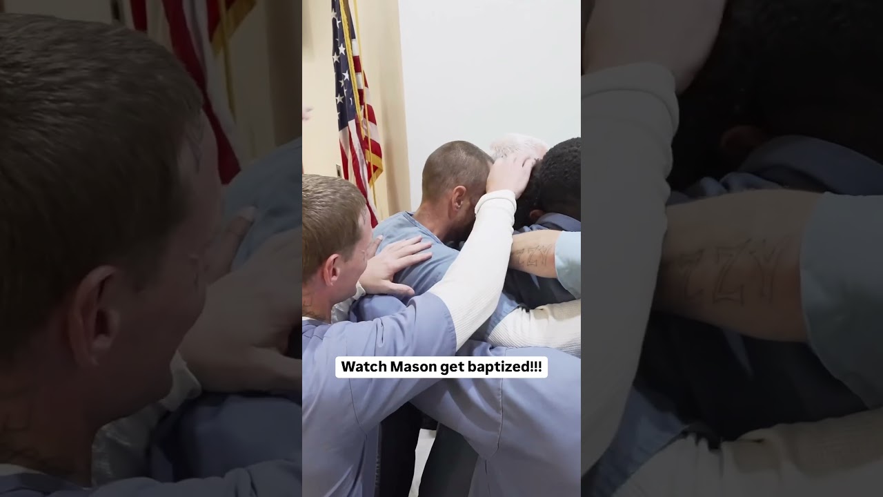 🙏🏼Inmate almost leaves… but Jesus spoke to him! 