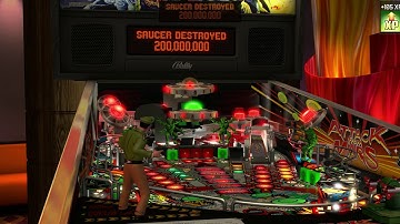 Pinball FX3 - Attack From Mars - 1st Play 4K