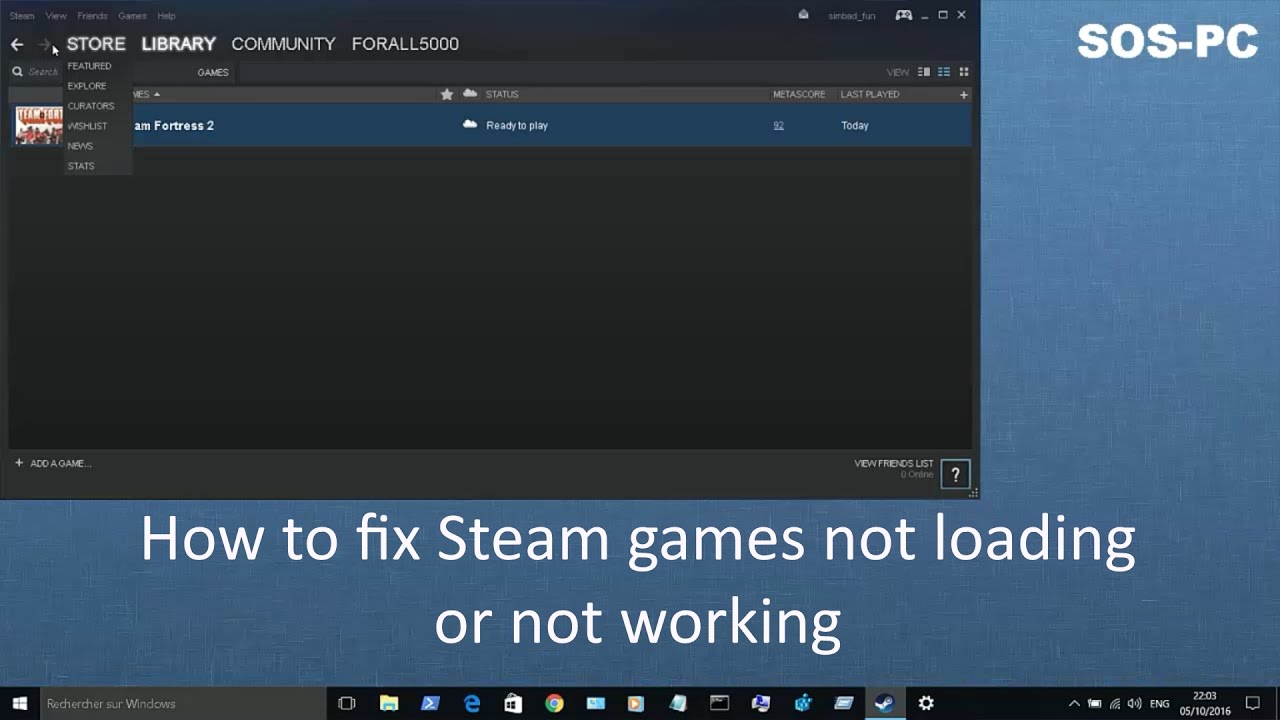 How To Fix Steam Store Not Loading Problem - Tricks N Tech