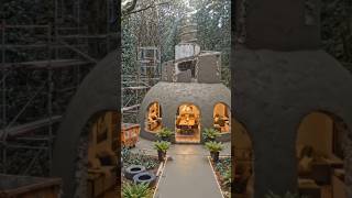 Amazing Dome House Build! 😍🏡#Shorts #DomeHouse #DreamHouse #EcoHome