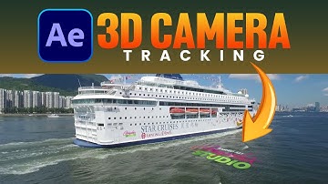 Easy Motion Tracking for Beginners | After Effects 3D Camera Tracking Tutorial