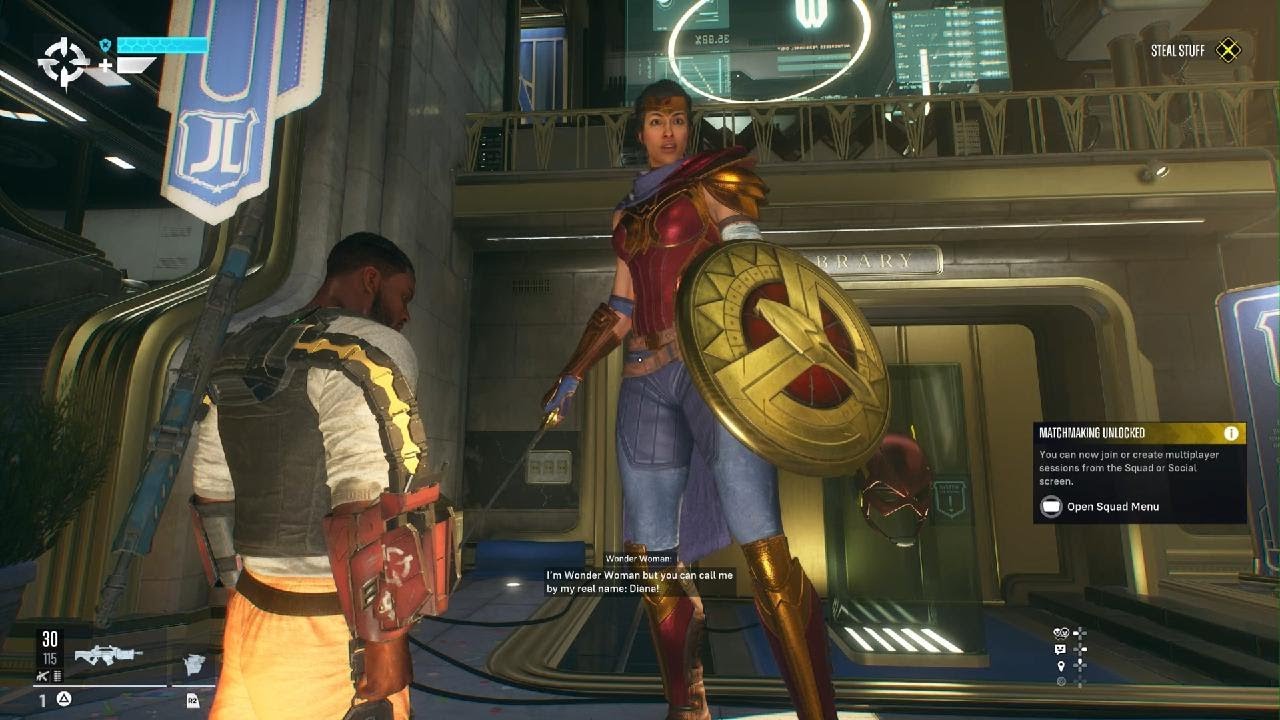 Wonder Woman Hall of Justice - Suicide Squad: Kill the Justice League