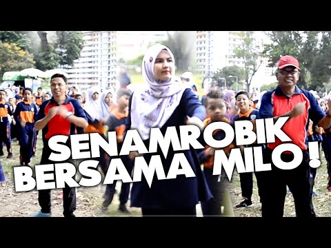 Program Senamrobik Bersama Milo 2019 #skptldm1