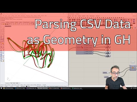 Coding Gem #1.5: Parsing CSV Data as Geometry in Grasshopper/Rhino