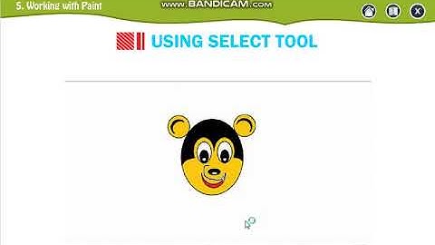 Std III Lesson 5 MS  Paint