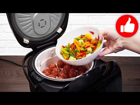 Этот Ужин Хочу Есть каждый день! Фрикадельки с овощами на пару в мультиварке, простой вкусный рецепт