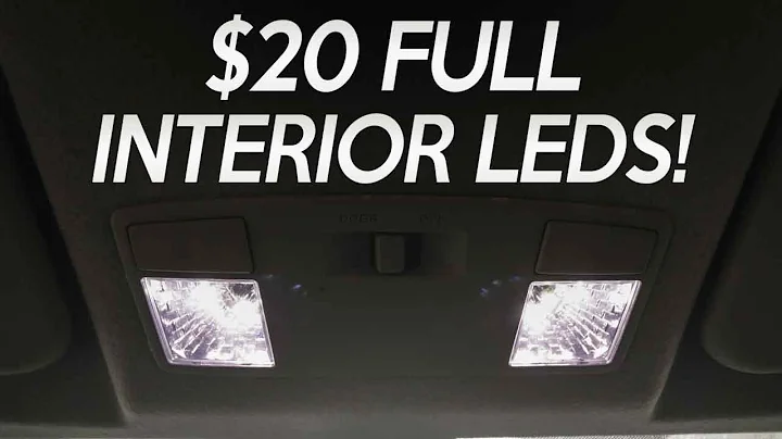 Mazda 3 $20 LED INTERIOR KIT Install! (Roof, Glove Box, License Plate)