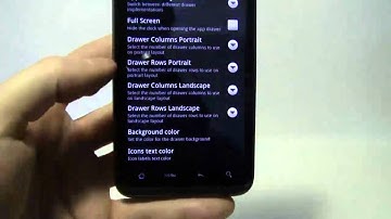 ADW Launcher EX detailed setup