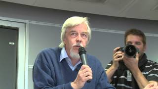 Physics Nobel Prize 2013: The Moment of the Announcement
