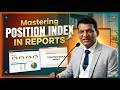 Position Index In Reports