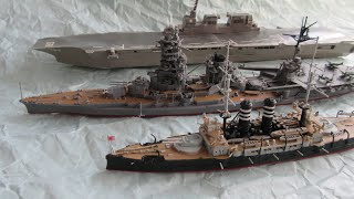 前弩級戦艦「三笠」制作 シールズモデル 1/700 - YouTube