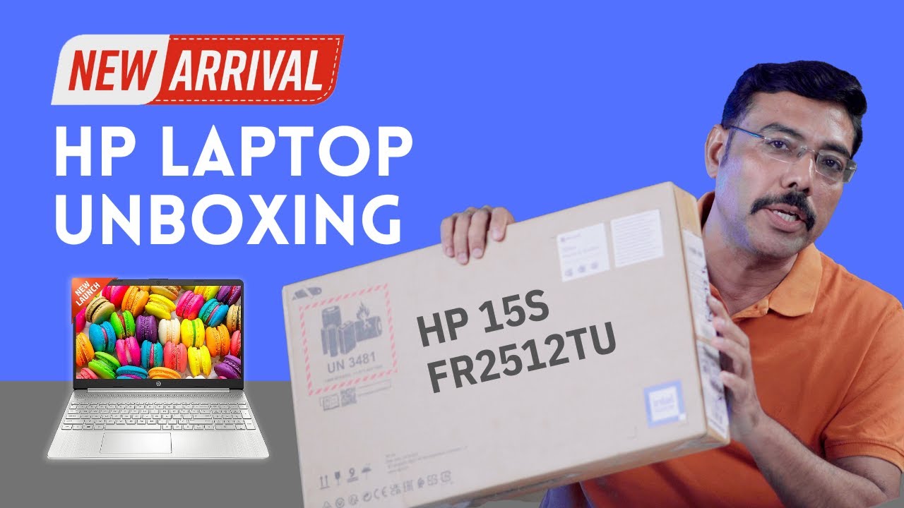 Unboxing the King Of Budget Laptops♛ | HP 15s- fr2512TU Laptop | Tech-O-Tech | தமிழ்