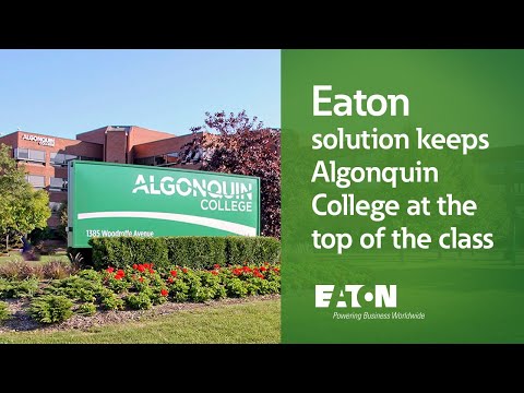 Eaton solution keeps Algonquin College at the top of the class