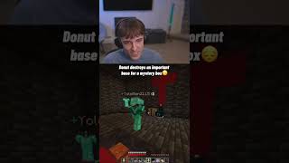 His last memory of his friend…😔😭 #donutsmp #minecraft #base #funny #shorts