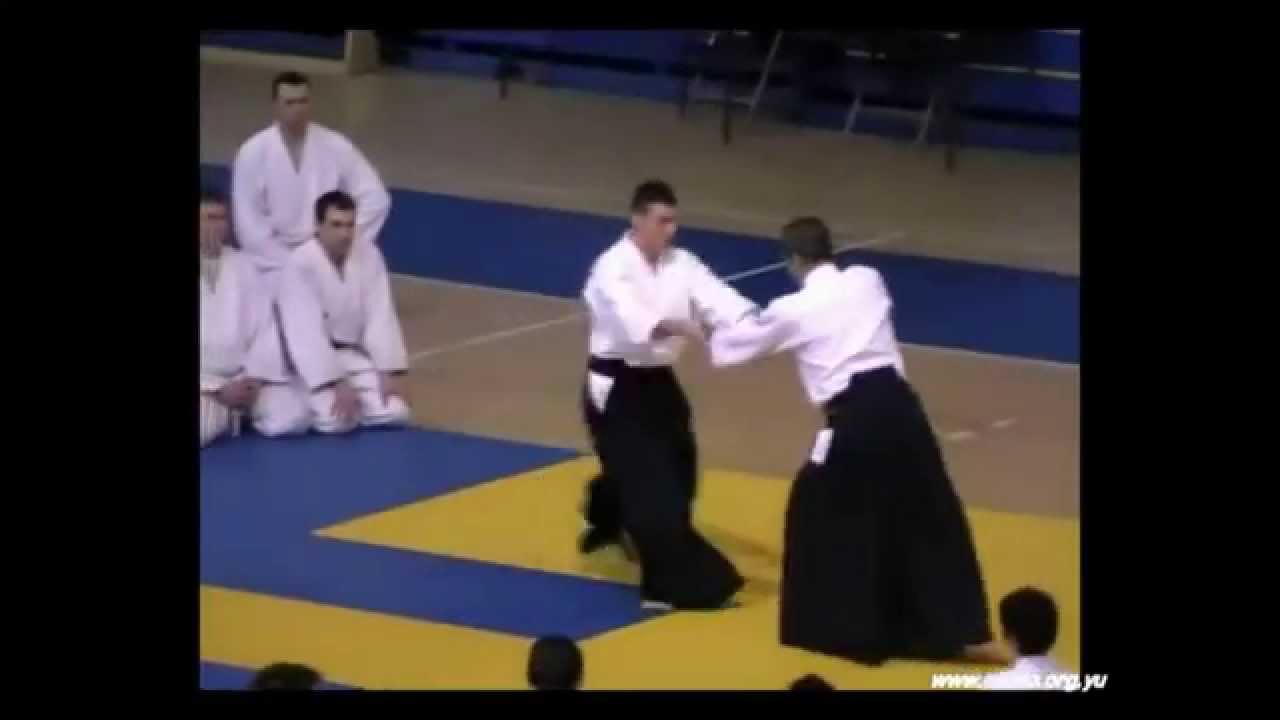 Tribute to Sensei Yoji Fujimoto 8 Dan Aikikai.avi