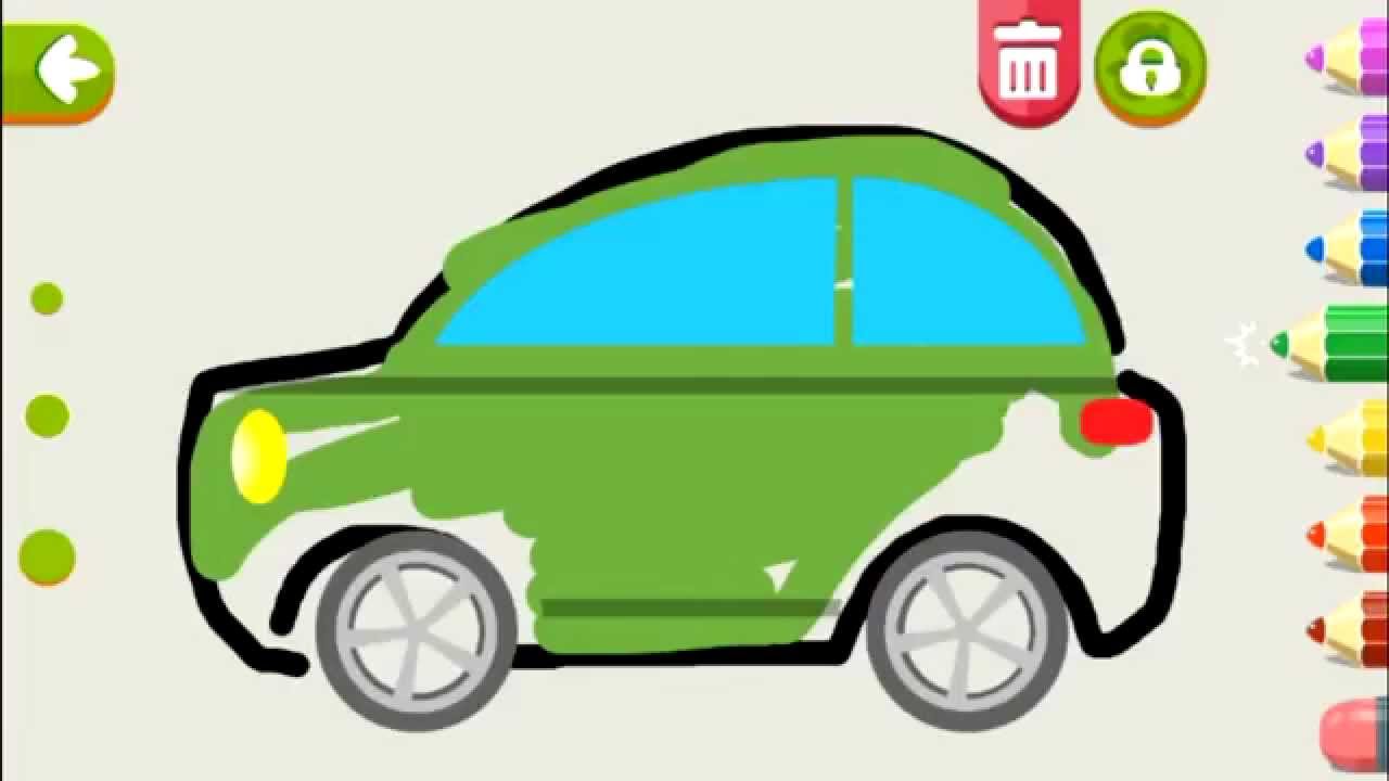 Рисуем мультфильмы 2 машины