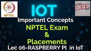 Raspberi Pi in Internet of Things IoT fundementals NPTEL and placement exam preparation