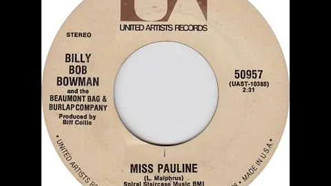 Billy Bob Bowman (Biff Collie) "Miss Pauline"