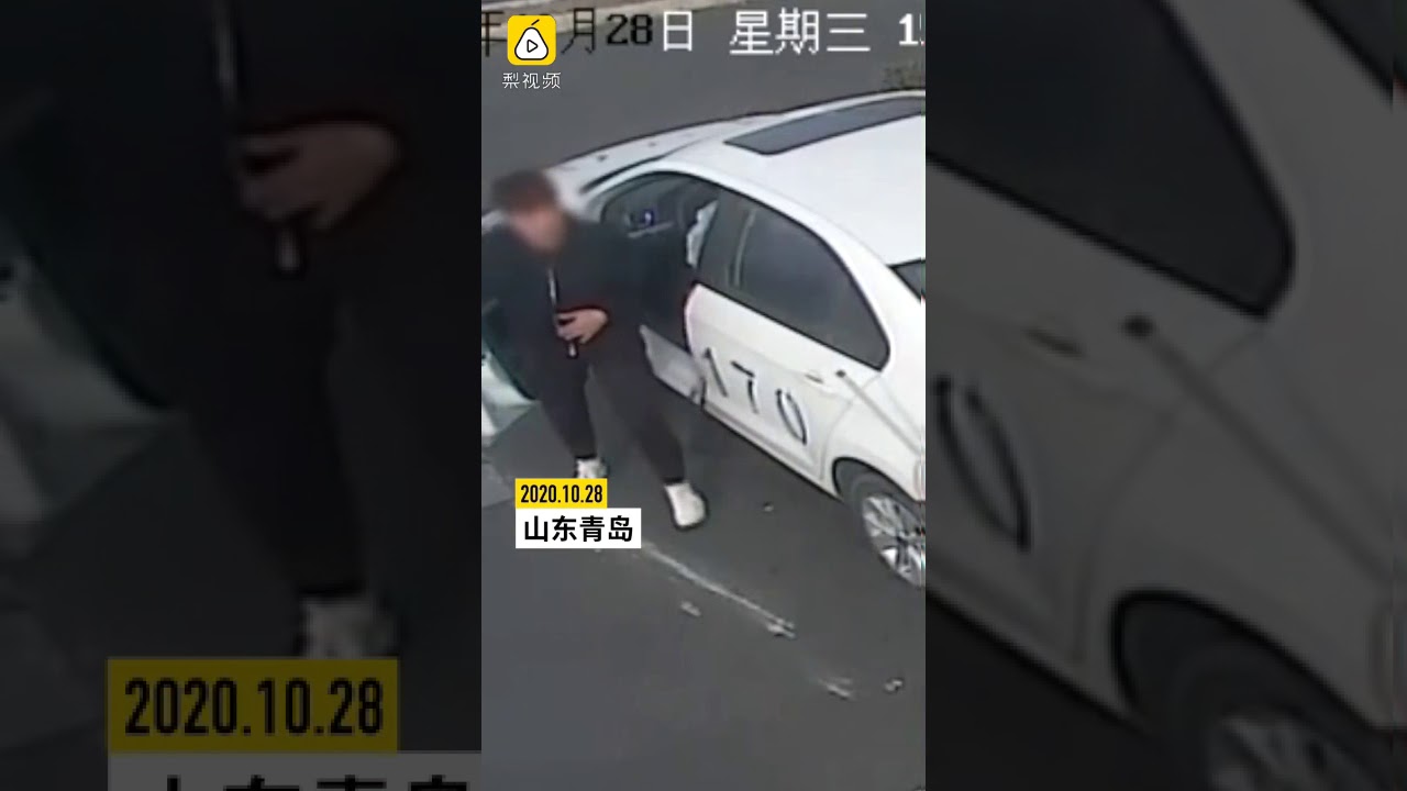 女子考驾照太紧张上演飞车一幕 Youtube