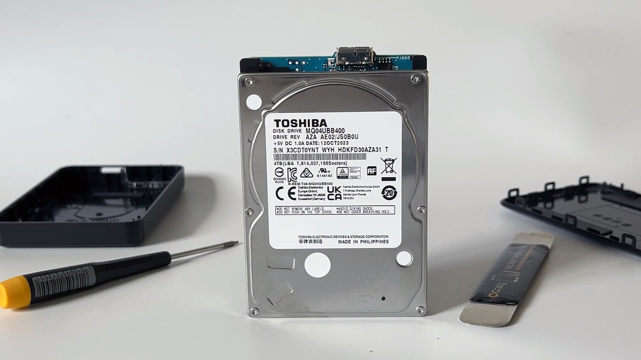 Toshiba Hard Drive not working - How to repair and recover data