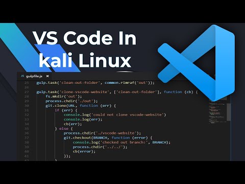 how to install vscode in kali Linux