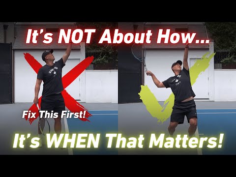 Why Your Serve Timing Feels Off (Fix THIS First)