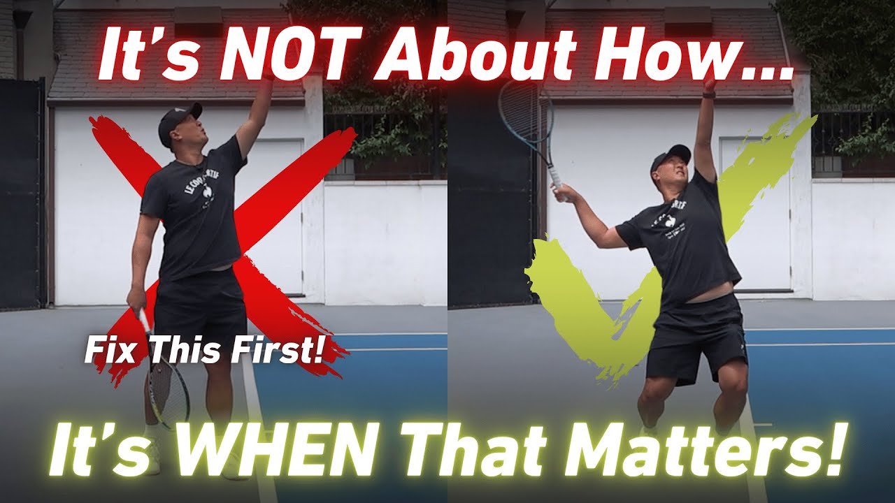 Why Your Serve Timing Feels Off (Fix THIS First)